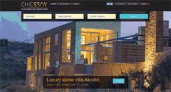 Desktop Screenshot of chicstay.com