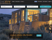 Tablet Screenshot of chicstay.com